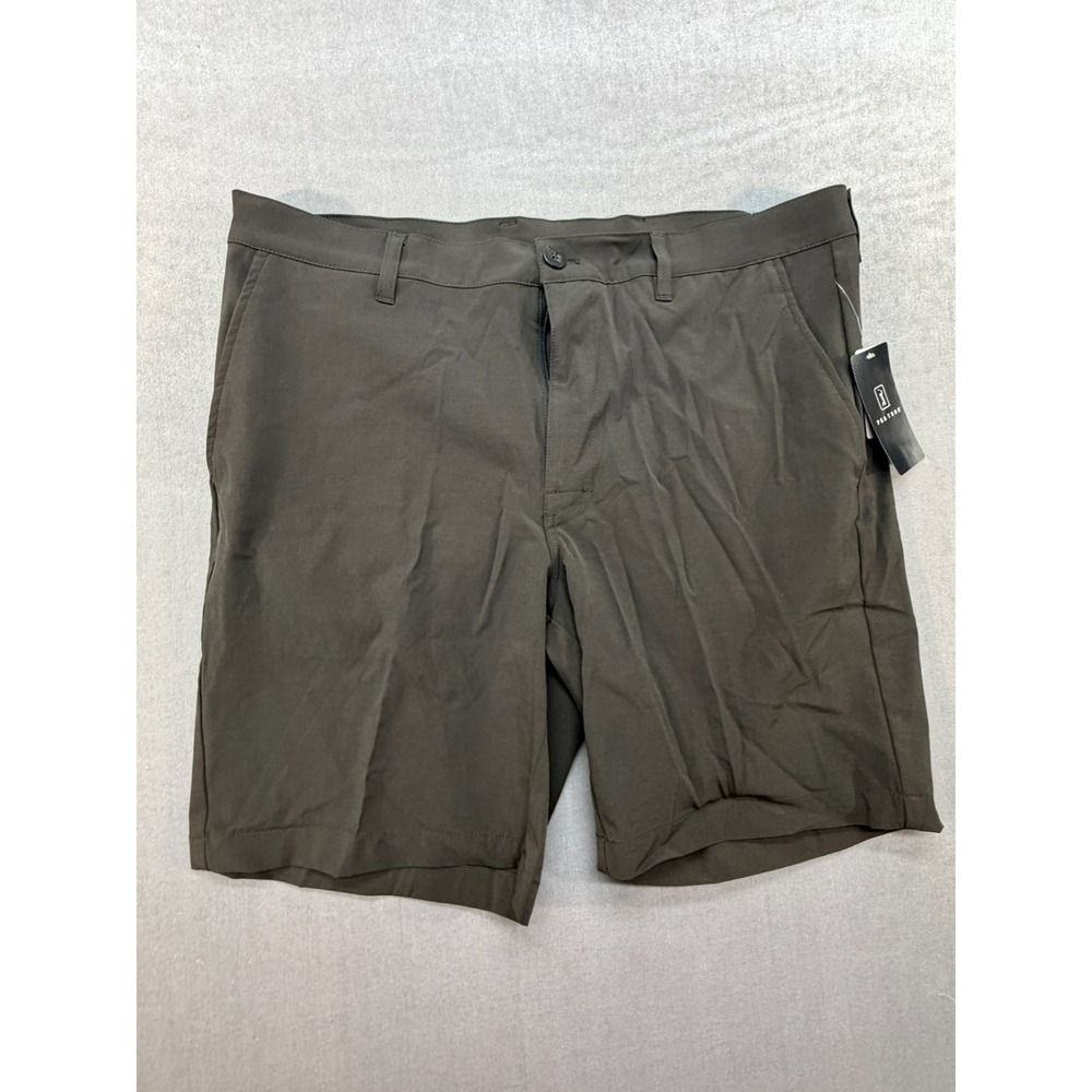 New PGA Tour Men Golf Shorts Black‎ Heather size 36